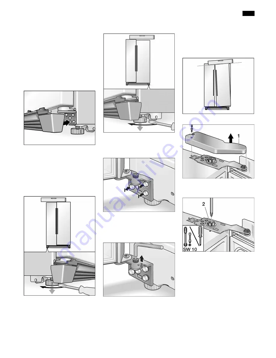 Bosch KAN 58A55 Installation Instructions And Instructions For Use Download Page 261