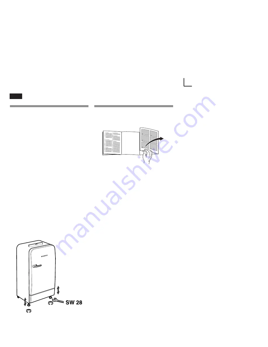 Bosch KDL Series Operating Instructions Manual Download Page 66