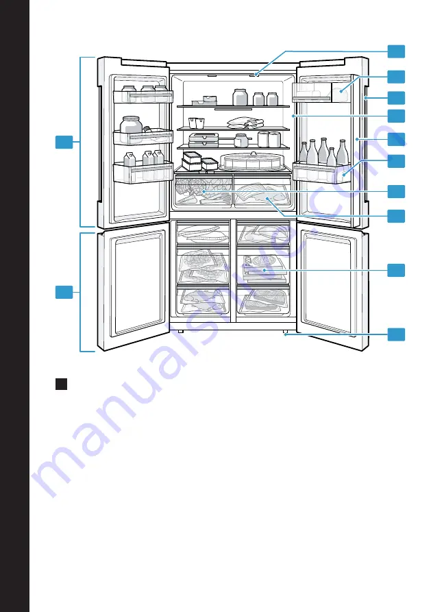 Bosch KFN96APEA User Manual Download Page 2