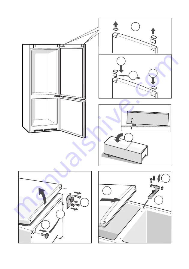 Bosch KGE39AW25R Installation Instructions Manual Download Page 11