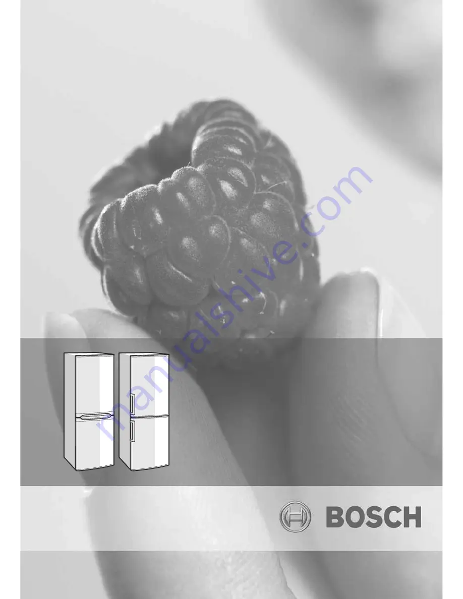 Bosch KGH 33X03GB Скачать руководство пользователя страница 1