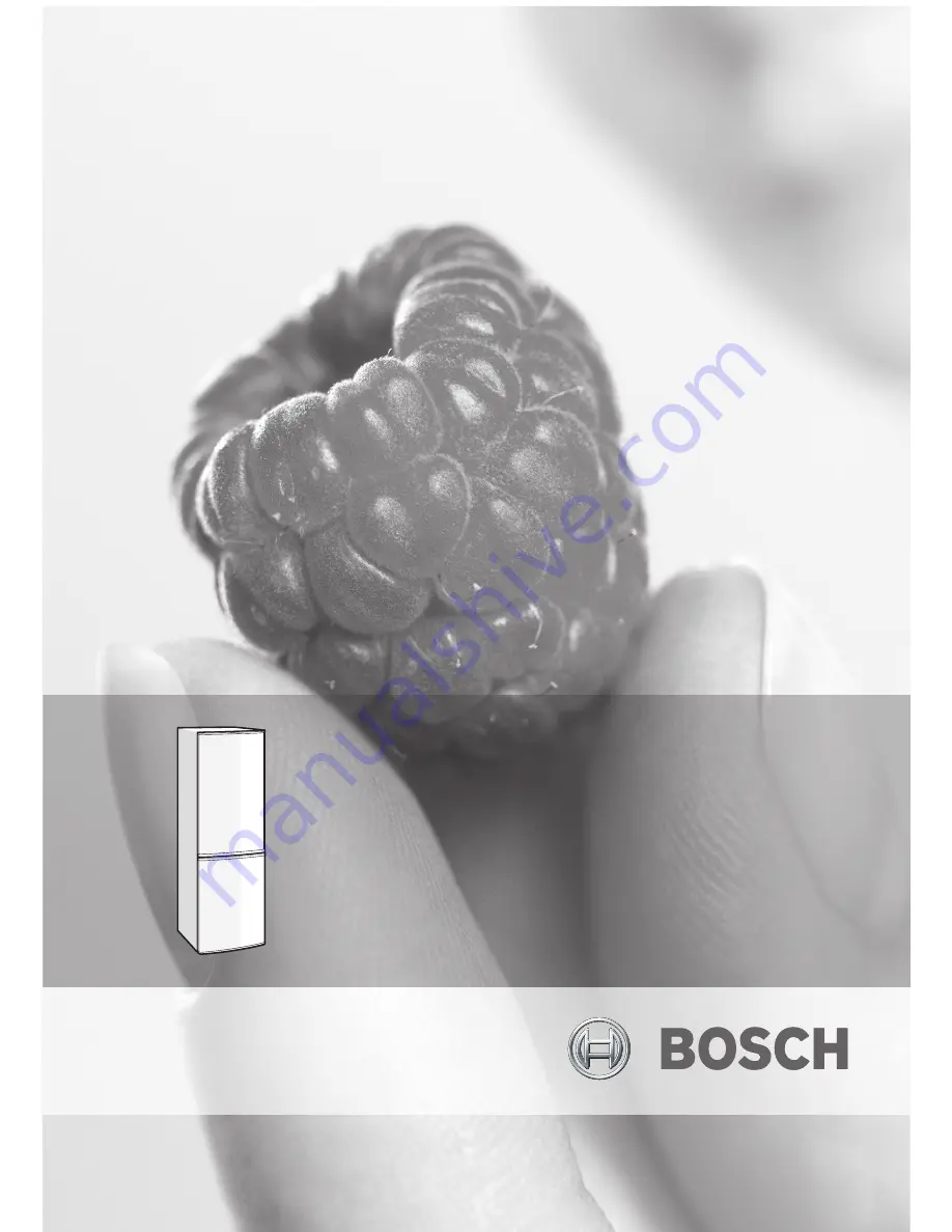 Bosch KGH Series Скачать руководство пользователя страница 1