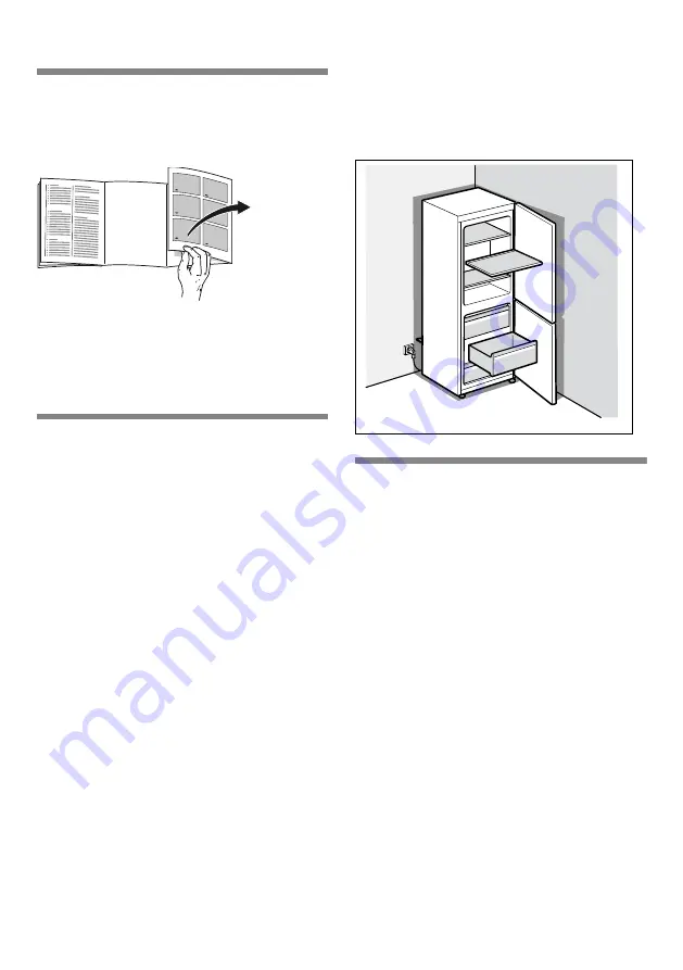 Bosch KGN39VK25R Installation Instructions Manual Download Page 3