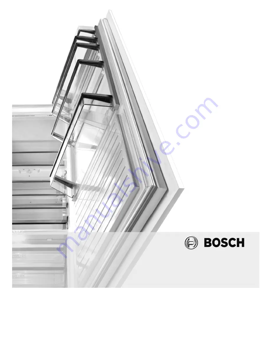 Bosch KIF27 Series Instructions For Use Manual Download Page 1