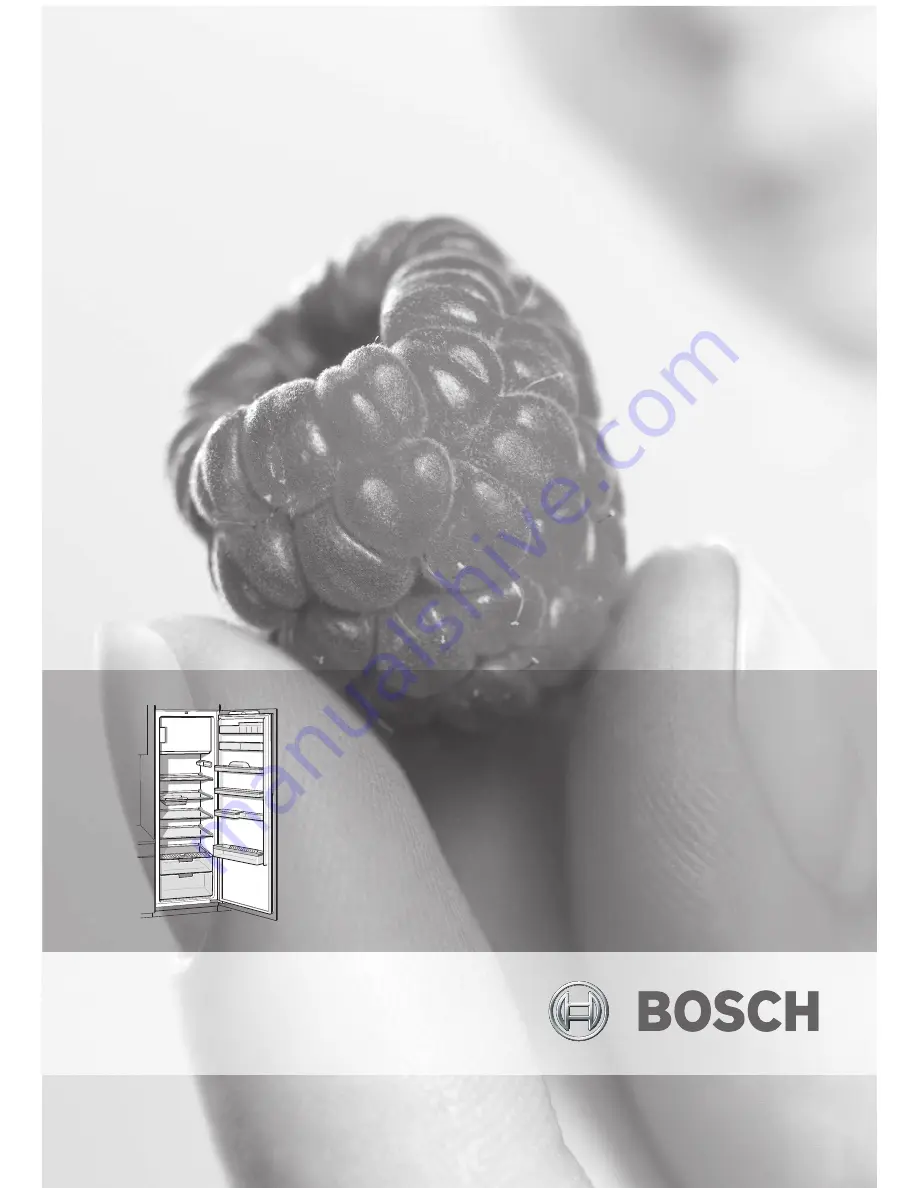 Bosch KIL38A50GB Скачать руководство пользователя страница 1