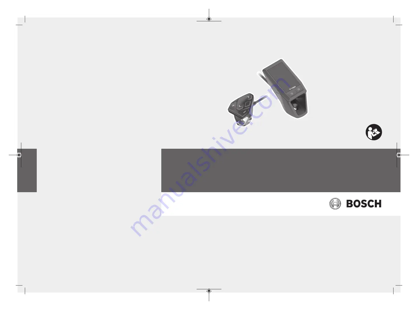 Bosch Kiox Original Operating Instructions Download Page 1