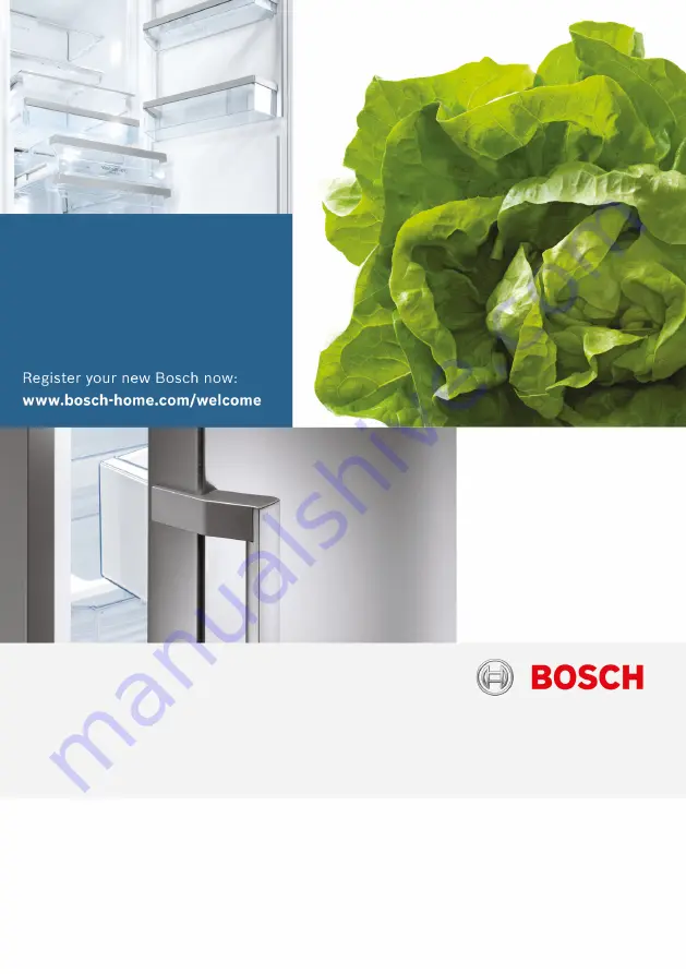 Bosch KIS Series Скачать руководство пользователя страница 1