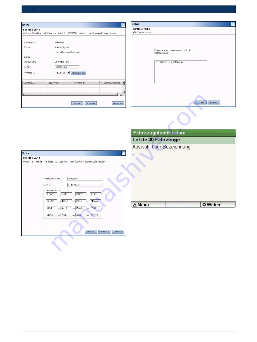 Bosch KTS 200 Operating Instructions Manual Download Page 12