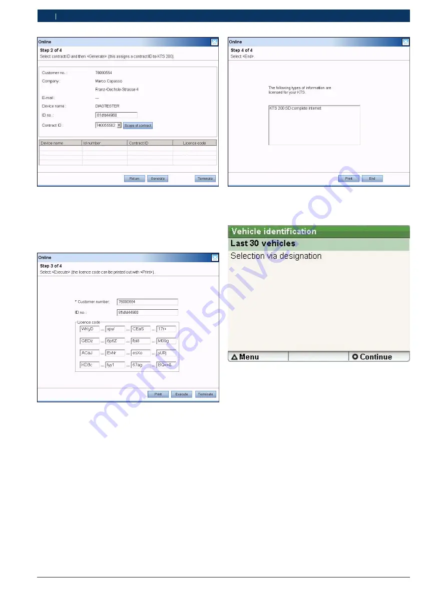 Bosch KTS 200 Operating Instructions Manual Download Page 26