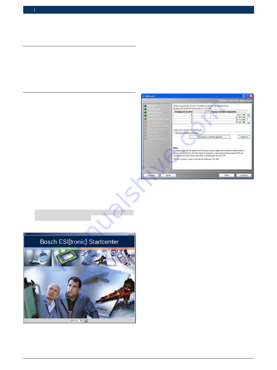 Bosch KTS 200 Operating Instructions Manual Download Page 106