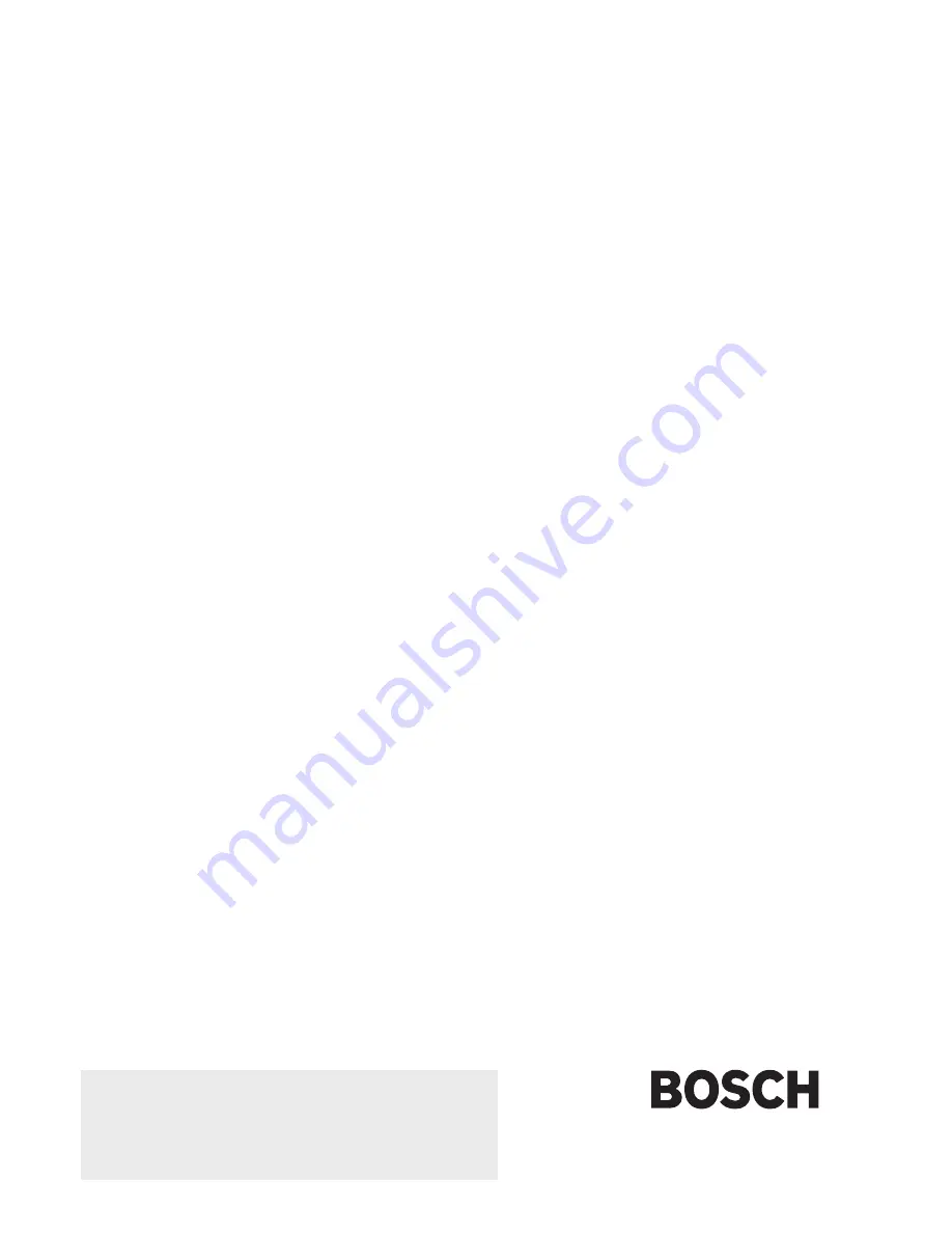 Bosch LBC3200 Installation Manual Download Page 70