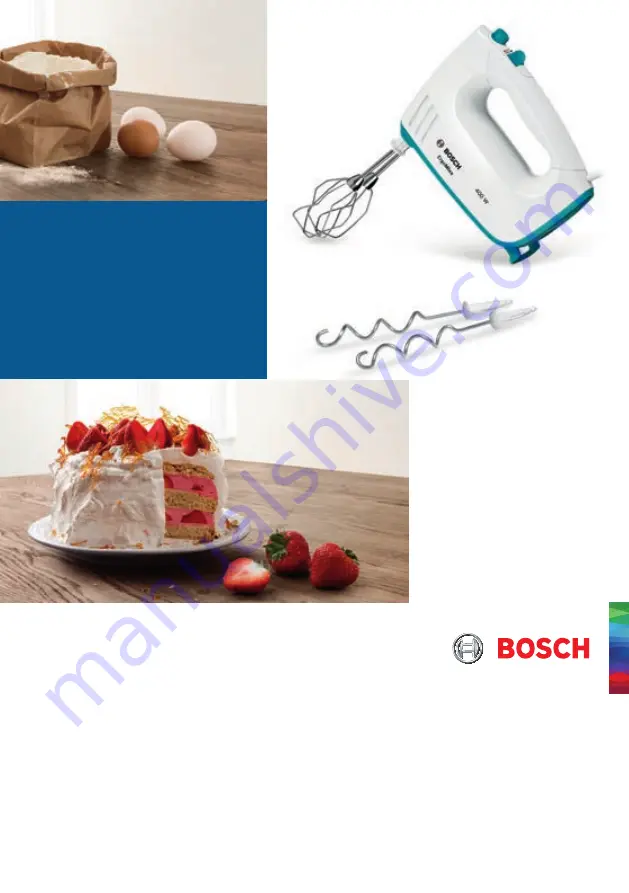 Bosch MFQ363 GB Series Скачать руководство пользователя страница 1