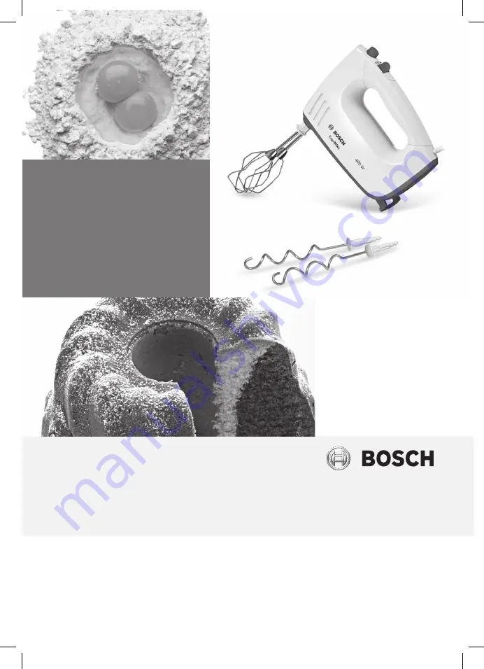 Bosch MFQ3630DGB Instruction Manual Download Page 1