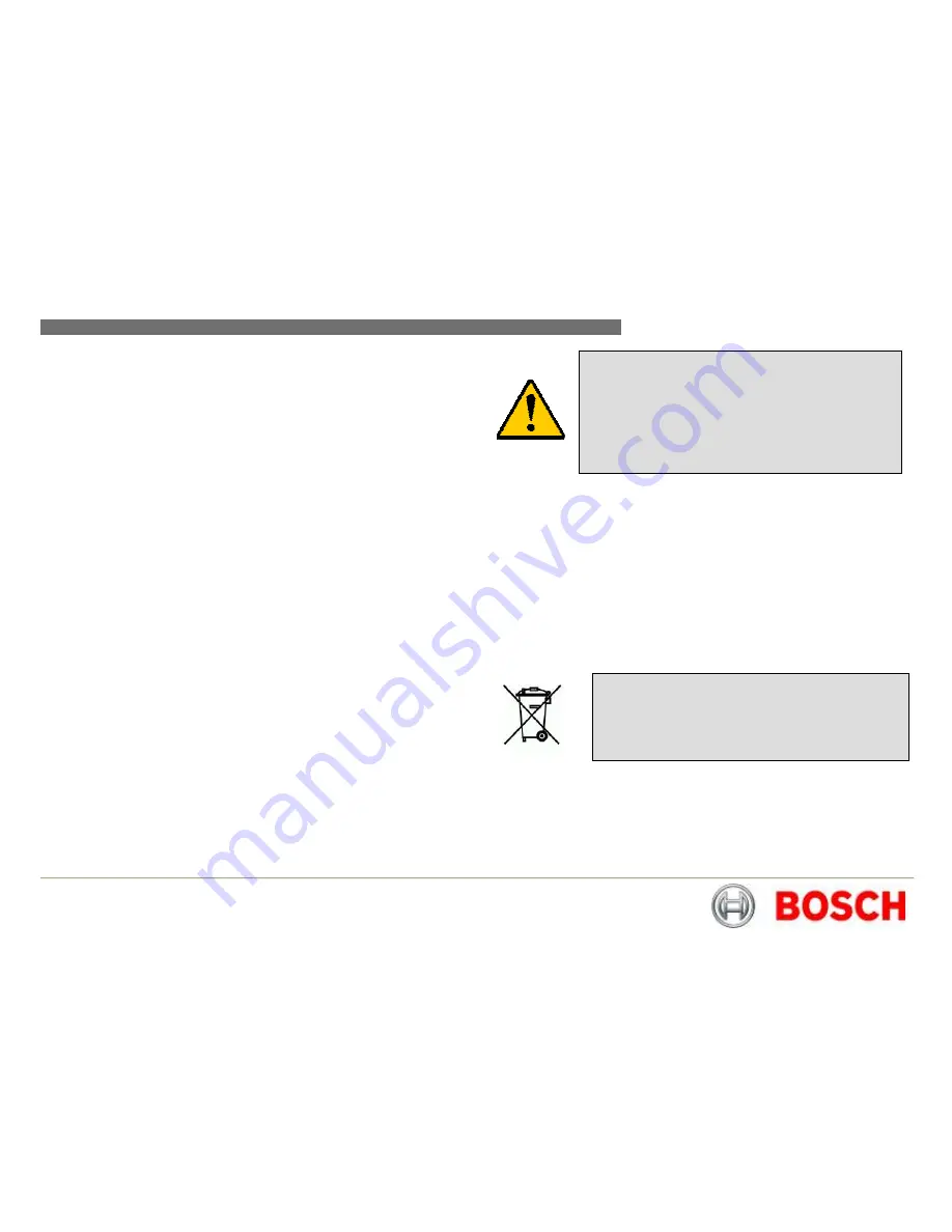 Bosch MIC Series 440 Installation And Operation Manual Download Page 5