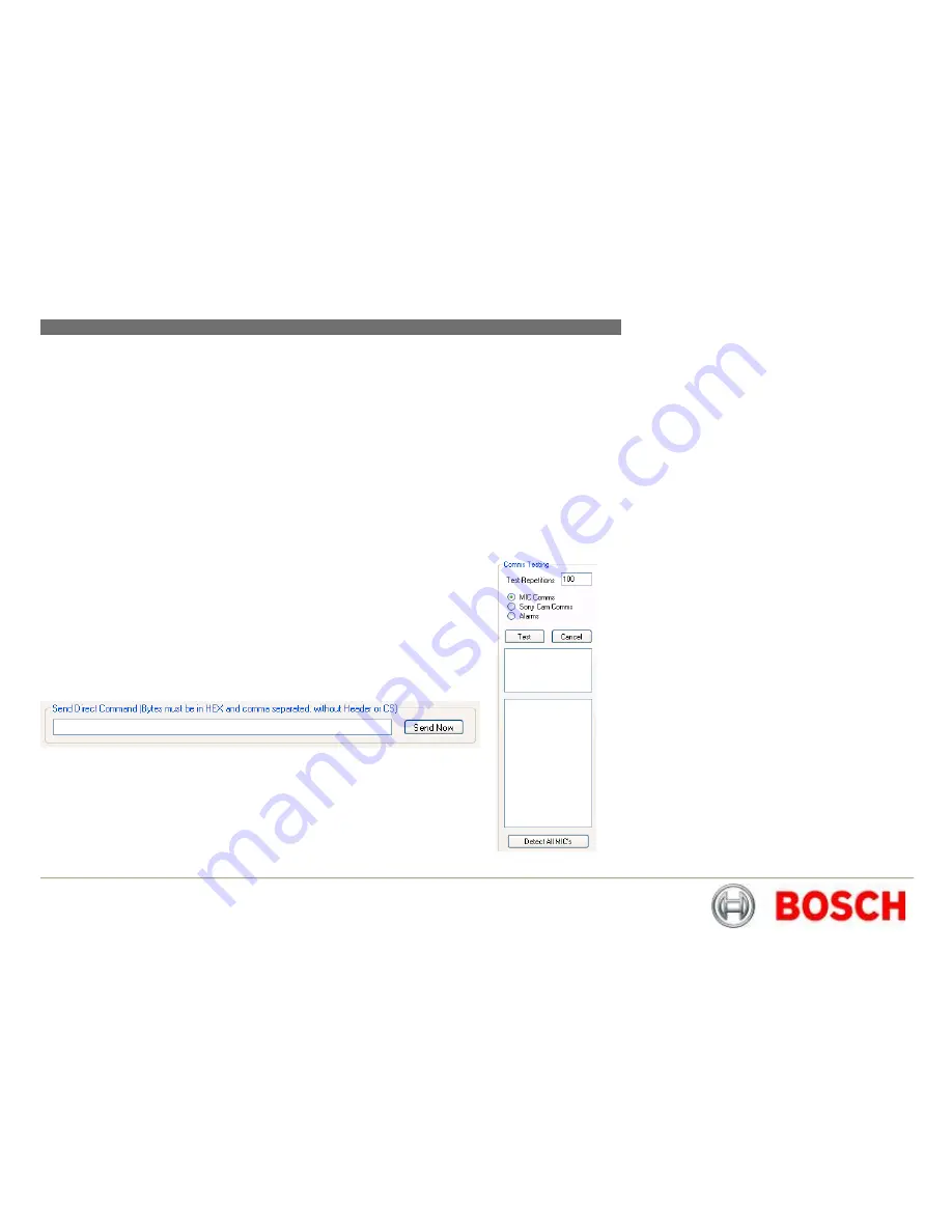 Bosch MIC Series 440 Installation And Operation Manual Download Page 42