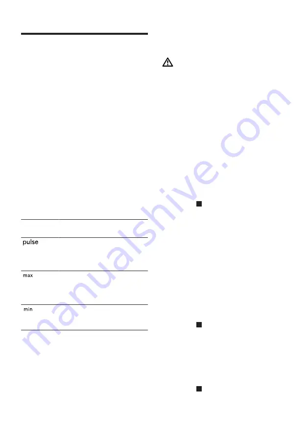 Bosch MMB617 Series User Manual Download Page 15