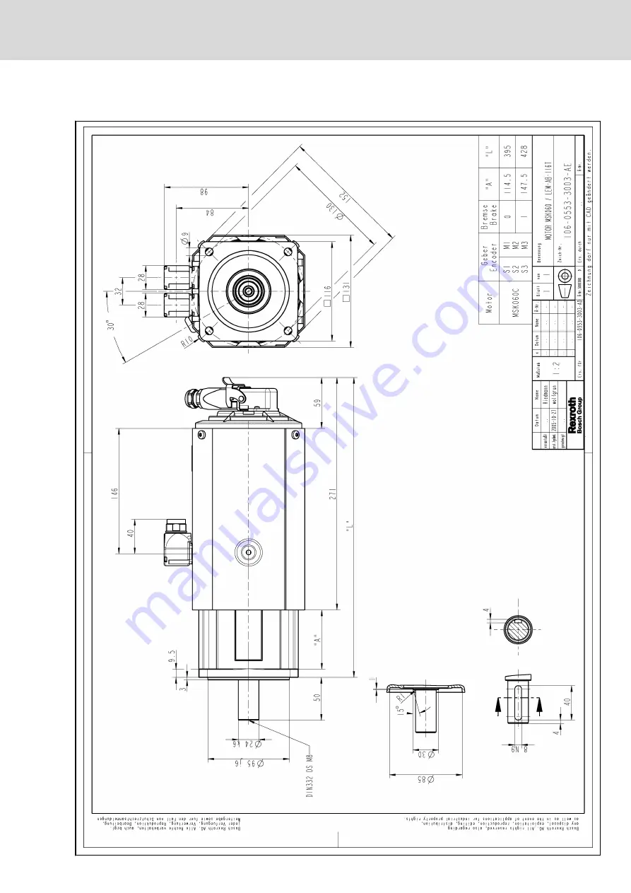 Bosch MSK030B-0900-NN Project Planning Manual Download Page 129