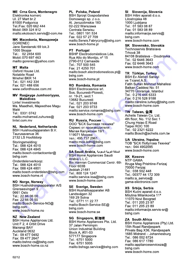 Bosch MSM67Sport Operating Instructions Manual Download Page 19