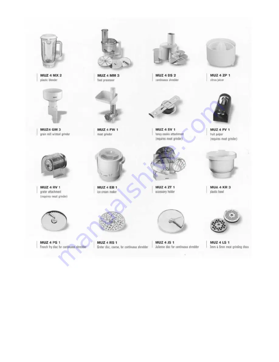 Bosch MUM 4750 UC Use And Care Manual Download Page 34