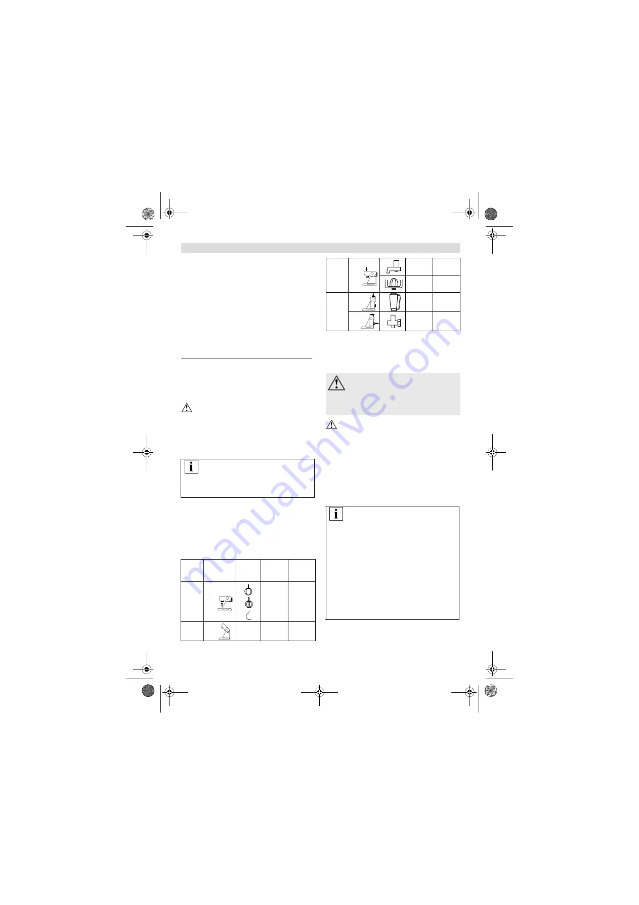 Bosch MUM54 series Operating Instructions Manual Download Page 62