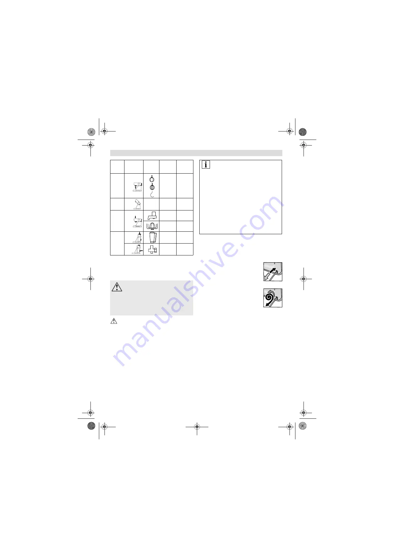 Bosch MUM54 series Operating Instructions Manual Download Page 129