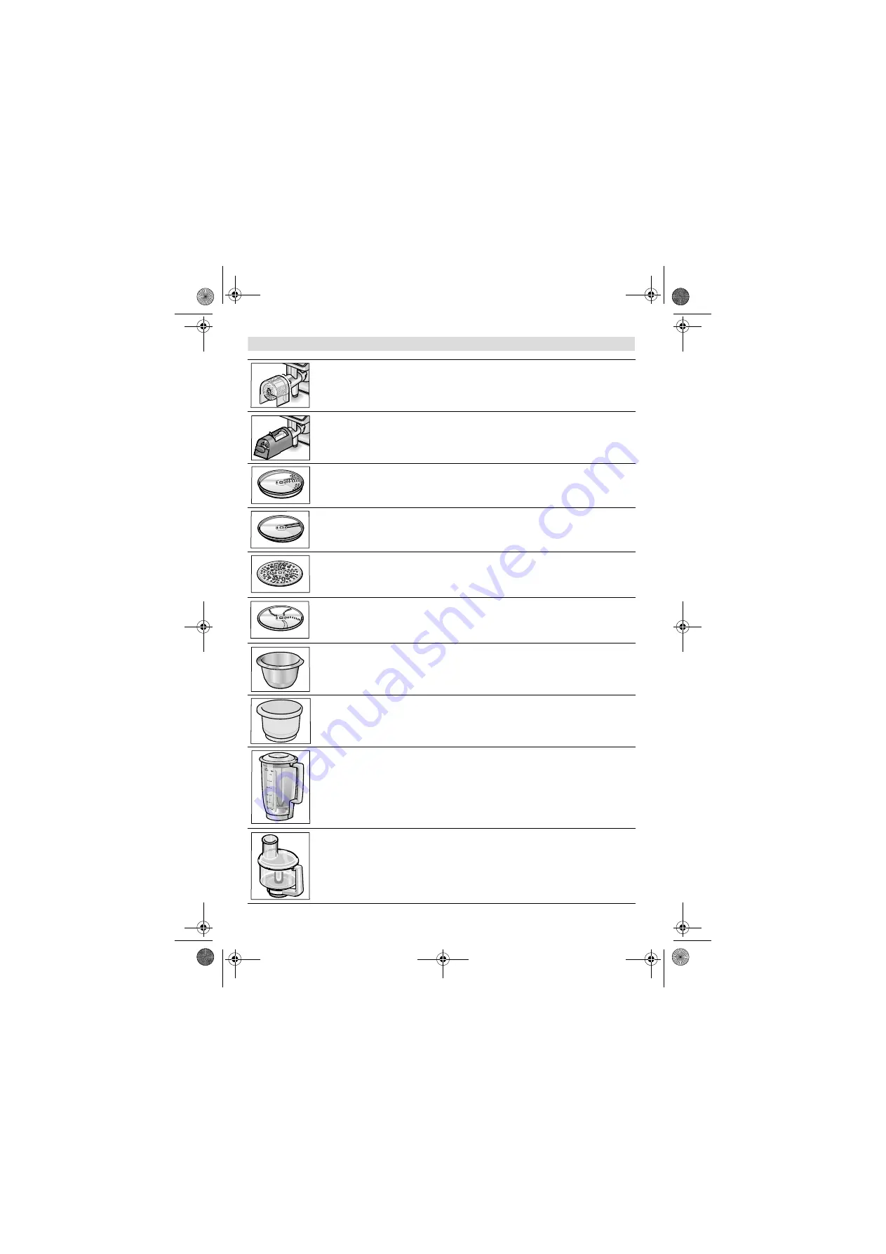 Bosch MUM54 series Operating Instructions Manual Download Page 137