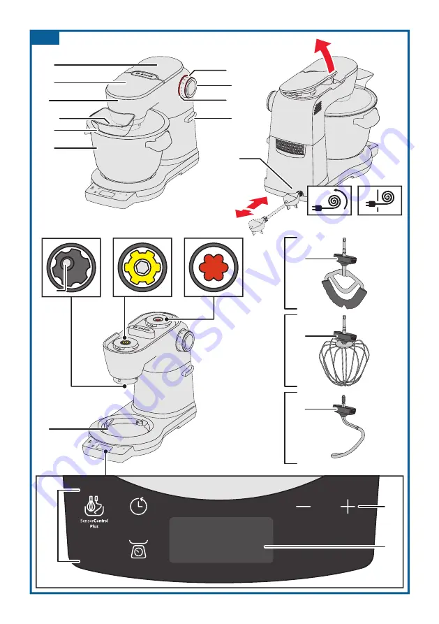 Bosch MUM9 GB Series Instruction Manual Download Page 2