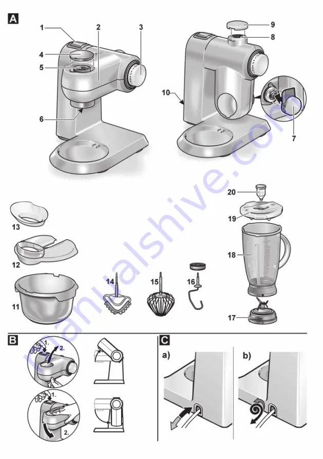 Bosch MUMX25TLCN Instruction Manual Download Page 31