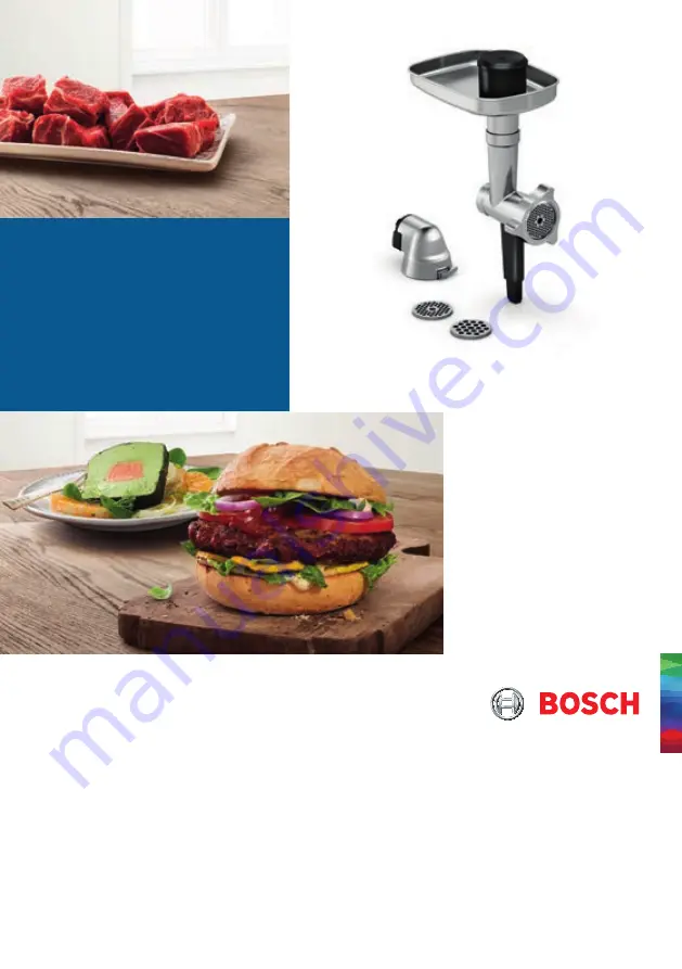 Bosch MUZ9FW1 Скачать руководство пользователя страница 1