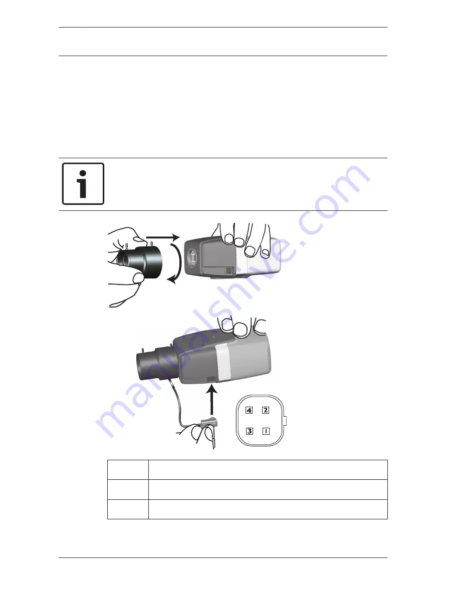 Bosch NBN-80052 Installation Manual Download Page 14