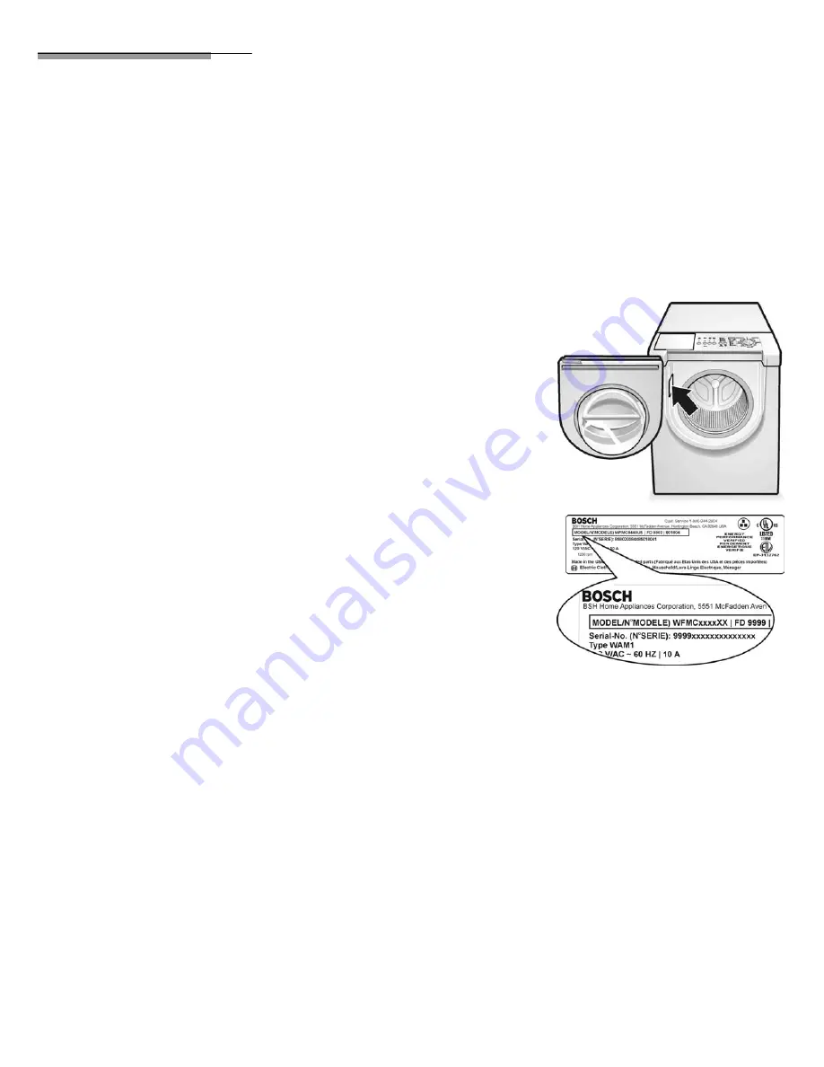 Bosch Nexx 800 Series Operating Instructions Manual Download Page 57