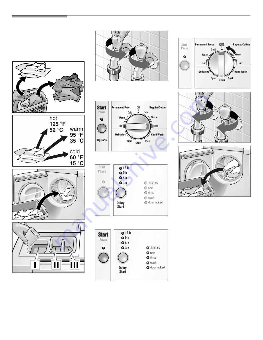 Bosch Nexxt 100 Series WFMC1001UC Operating, Care And Installation Instructions Manual Download Page 15