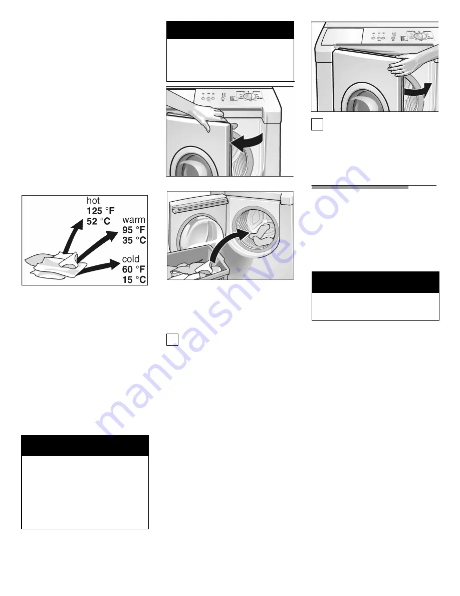 Bosch Nexxt 100 Series WFMC1001UC Operating, Care And Installation Instructions Manual Download Page 17