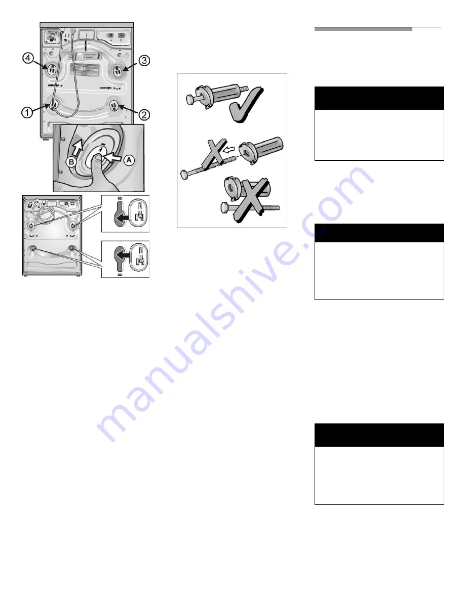 Bosch Nexxt 500 Plus Series WTMC533 Operation & Care Instructions Manual Download Page 35