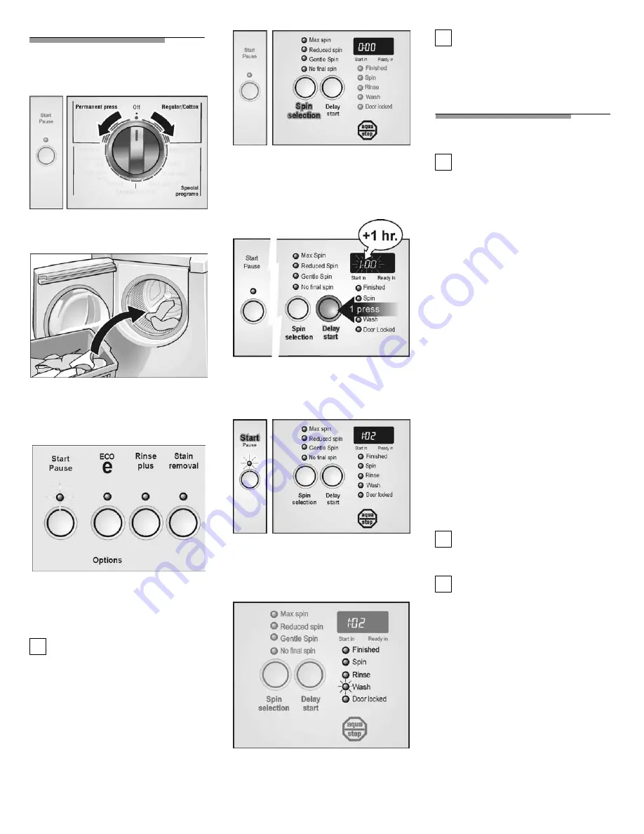 Bosch Nexxt 500 Plus Series WTMC533 Operation & Care Instructions Manual Download Page 75