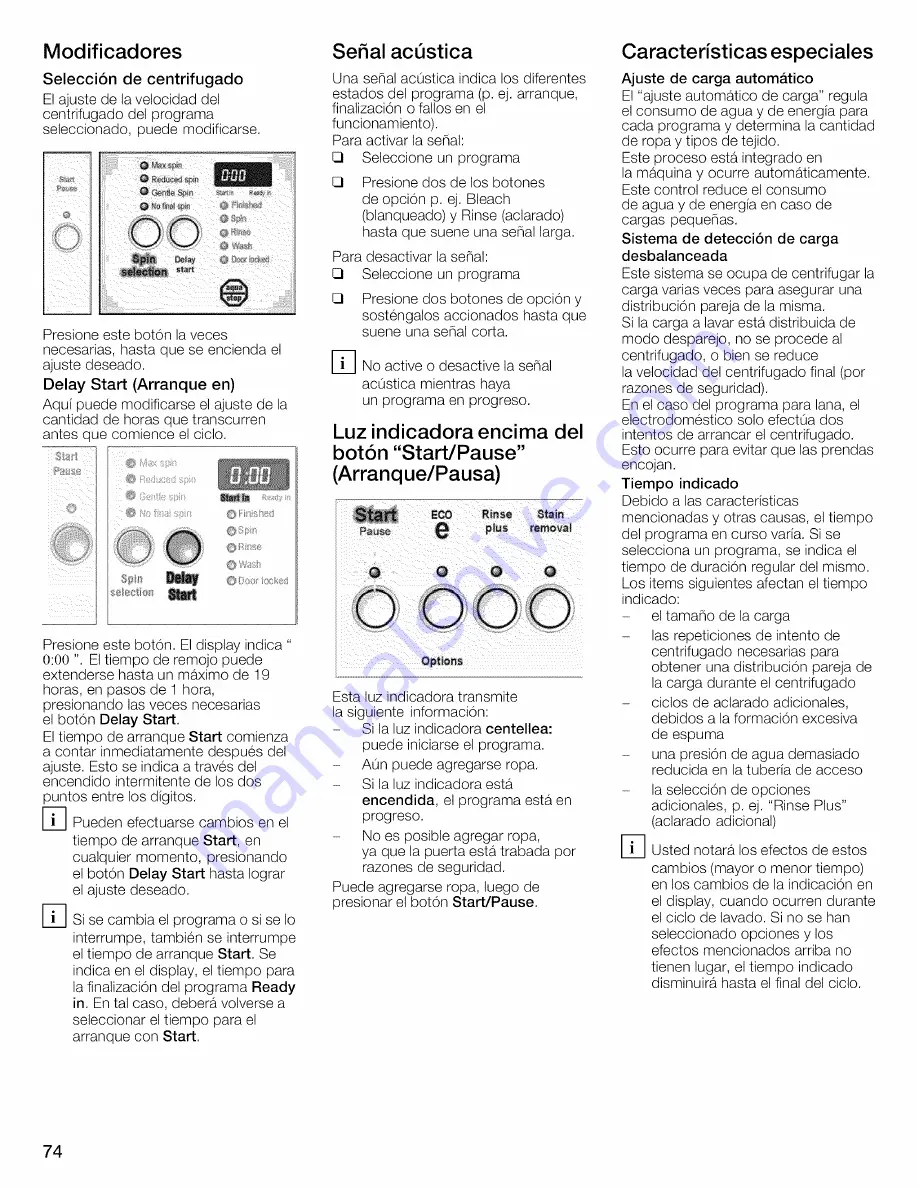 Bosch Nexxt 500 Plus Series Скачать руководство пользователя страница 74