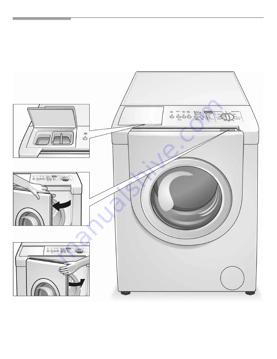 Bosch Nexxt DLX WFMC 4300UC Operation & Care Instructions Manual Download Page 42