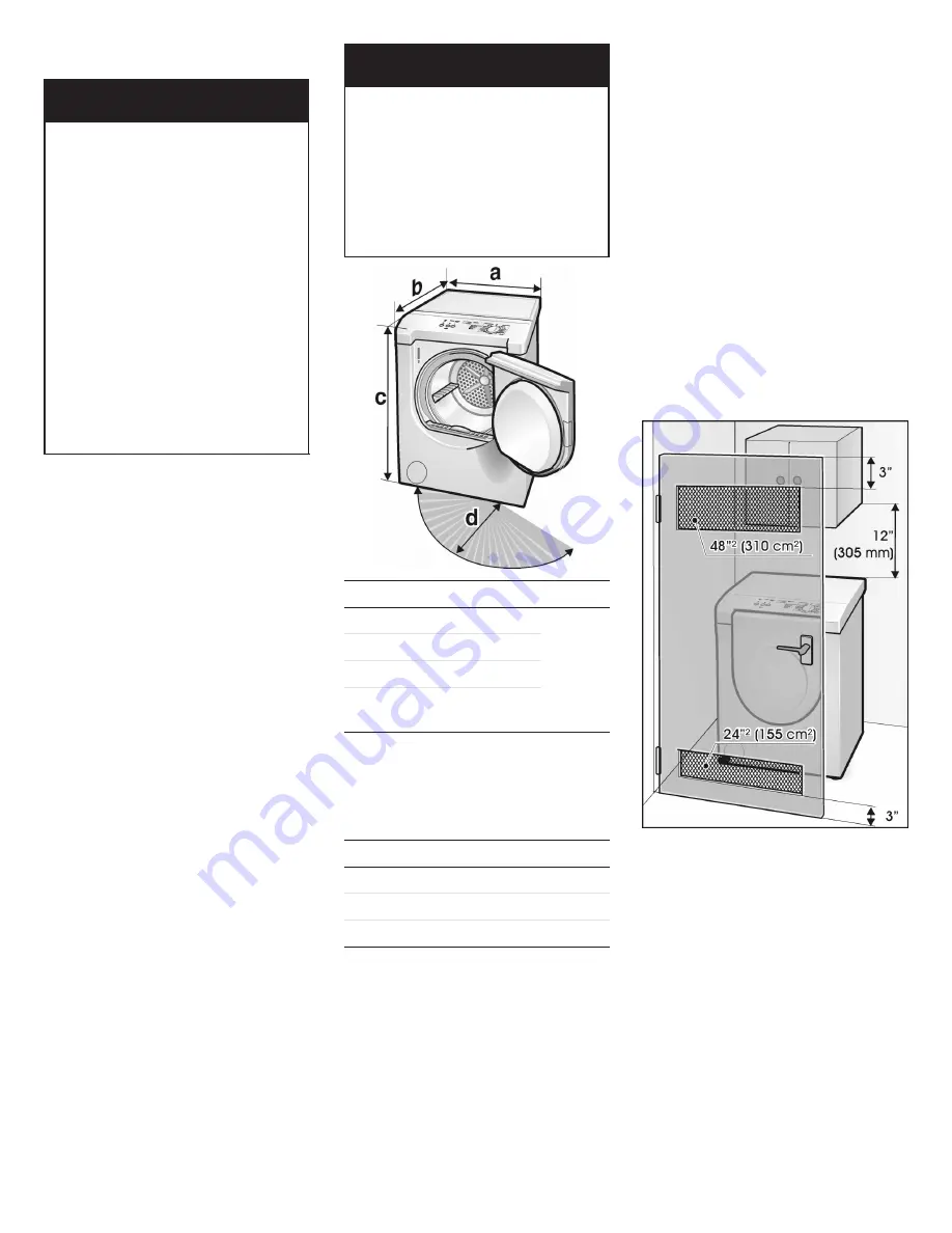 Bosch Nexxt WTMC4500UC Operating & Installation Instructions Manual Download Page 7