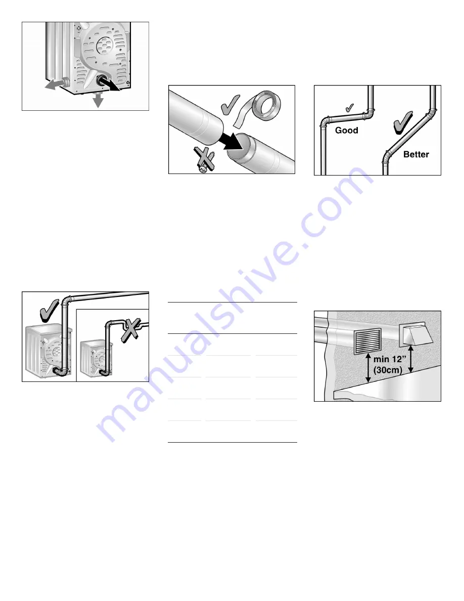 Bosch Nexxt WTMC4500UC Operating & Installation Instructions Manual Download Page 10