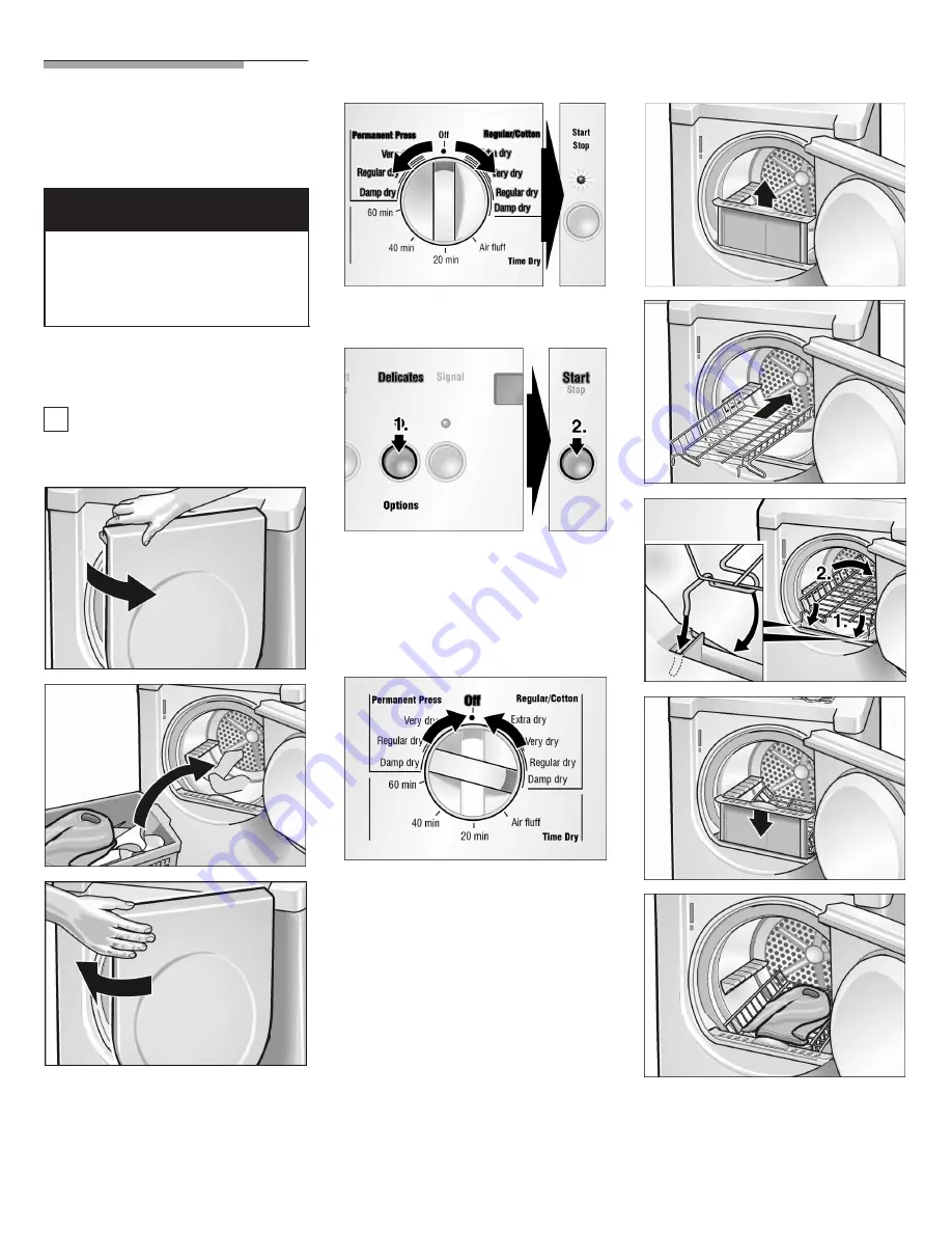 Bosch Nexxt WTMC4500UC Operating & Installation Instructions Manual Download Page 42