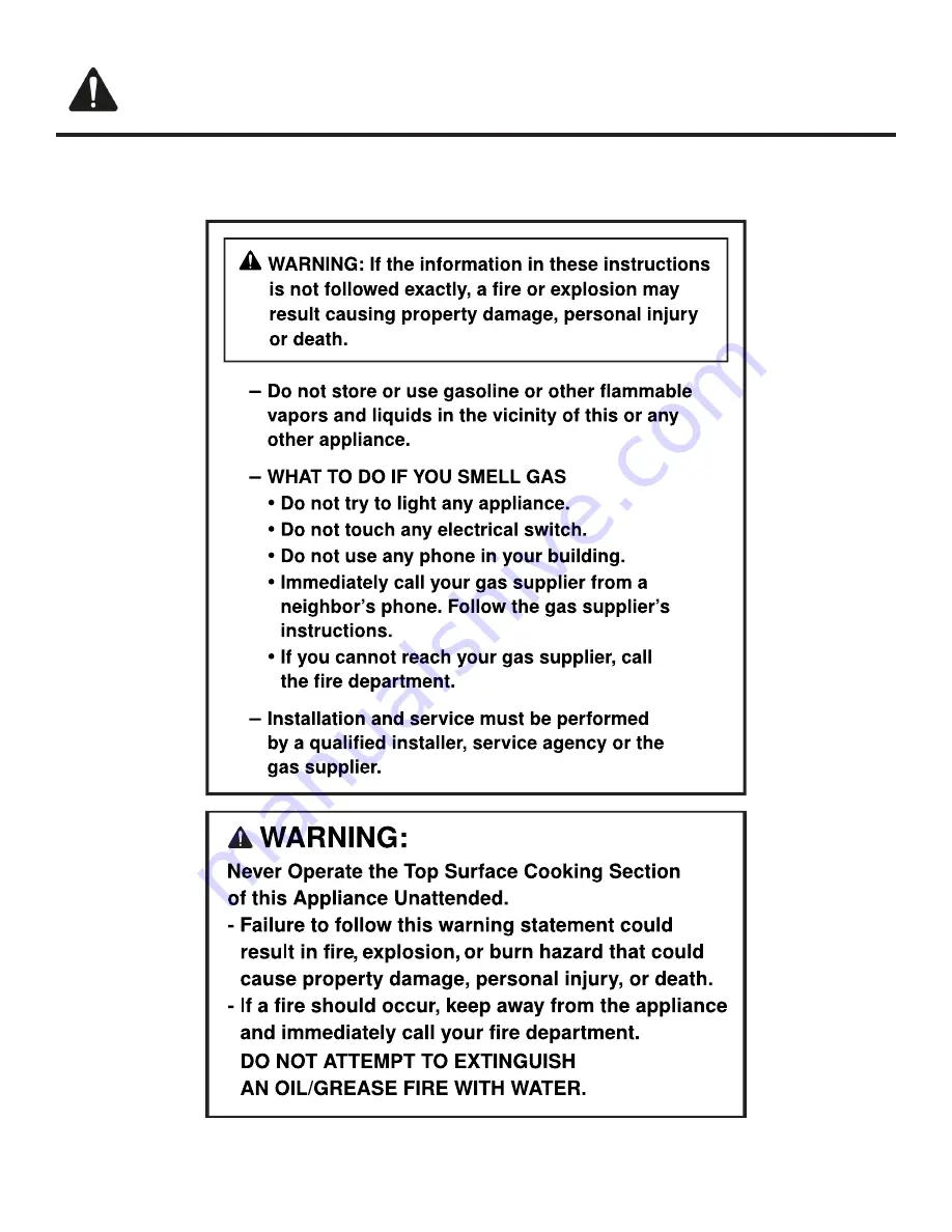 Bosch NGM8048UC Use And Care Manual Download Page 3