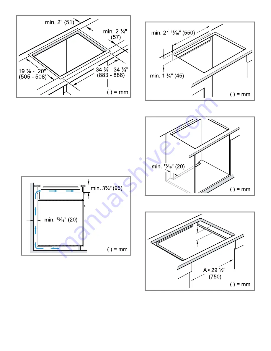 Bosch NIT5060UC Installation Instructions Manual Download Page 17