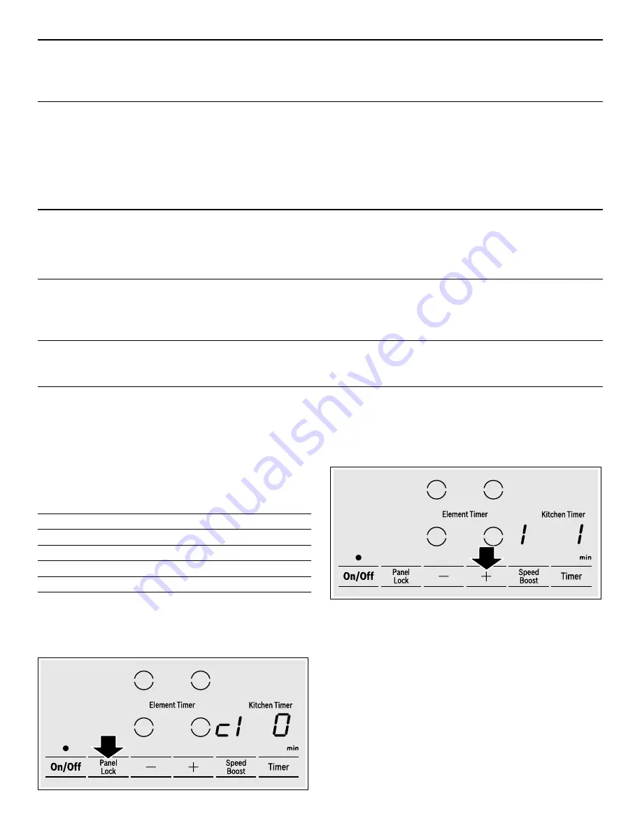 Bosch NIT5068UC Use And Care Manual Download Page 15