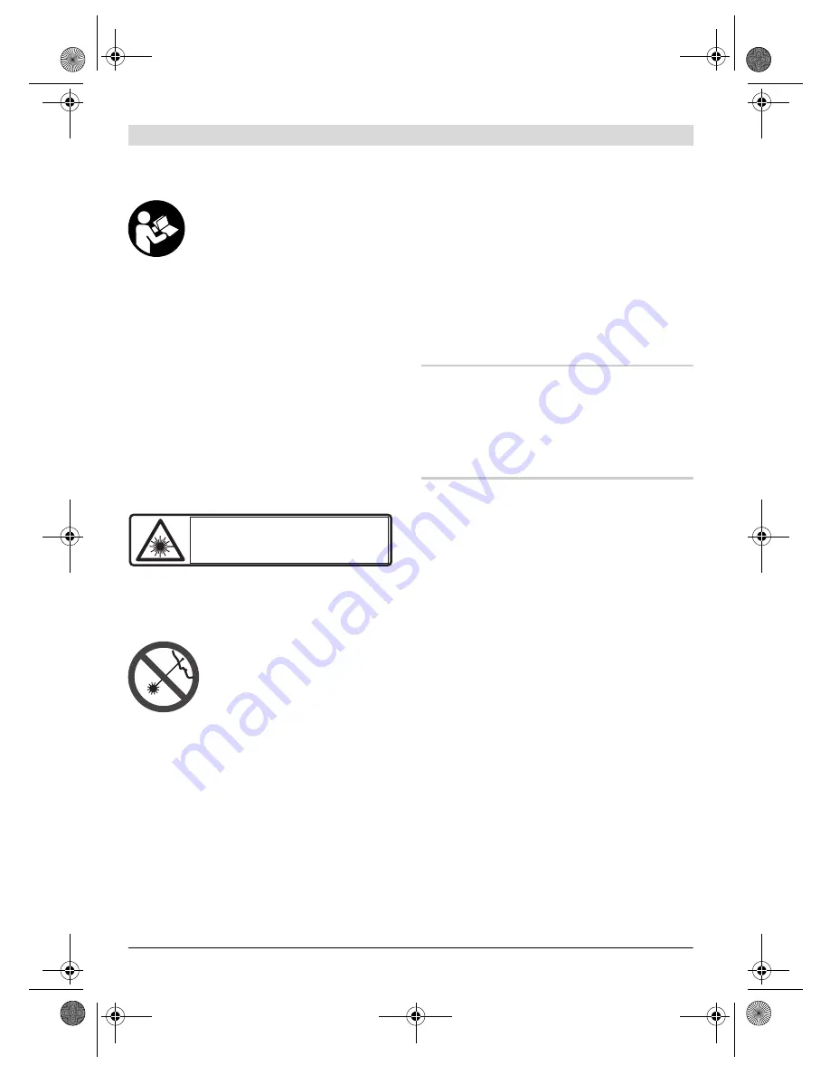 Bosch PCL 20 Original Instructions Manual Download Page 33