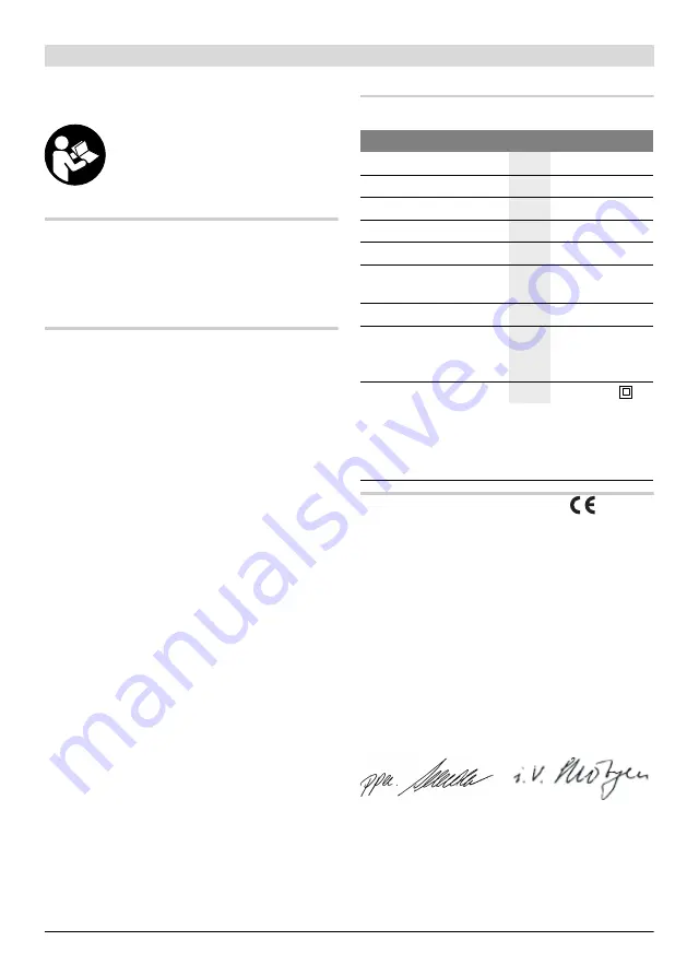 Bosch PDA 240 E Original Instructions Manual Download Page 16