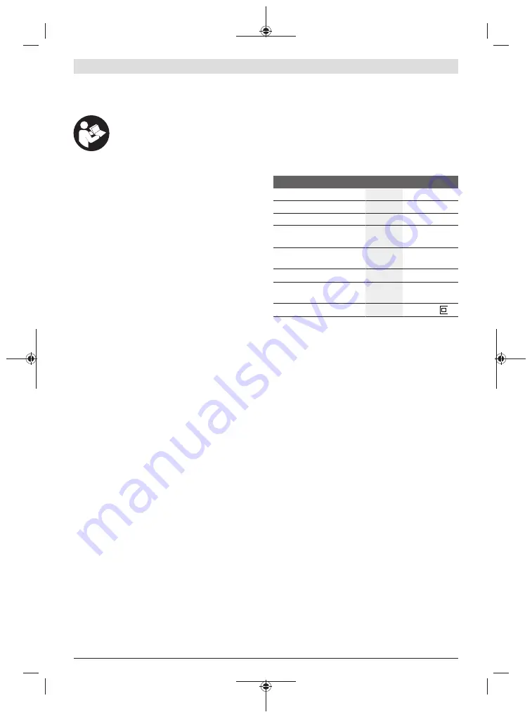 Bosch PFS 5000 E Original Instructions Manual Download Page 11