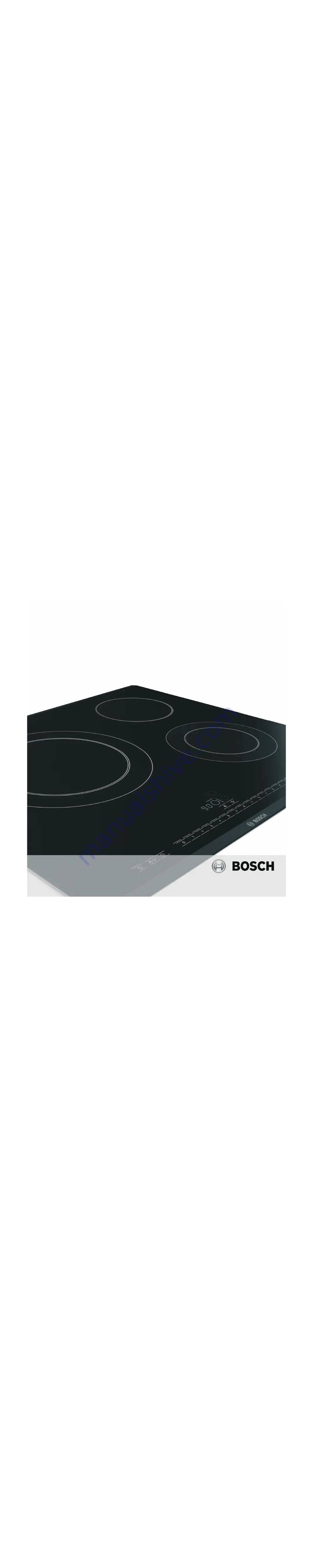 Bosch PIB6..E1 Series Instruction Manual Download Page 1