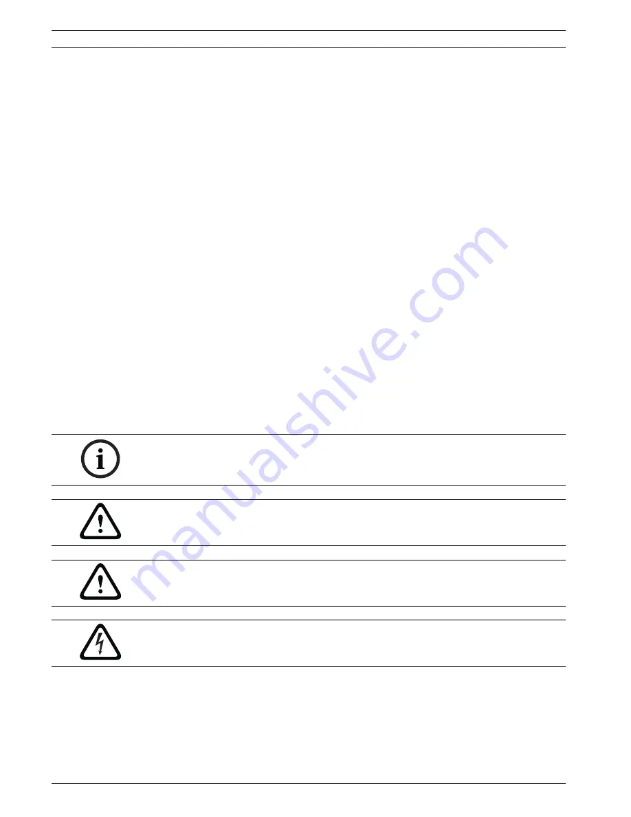 Bosch PLN-24CH12 Installation And Operation Manual Download Page 6