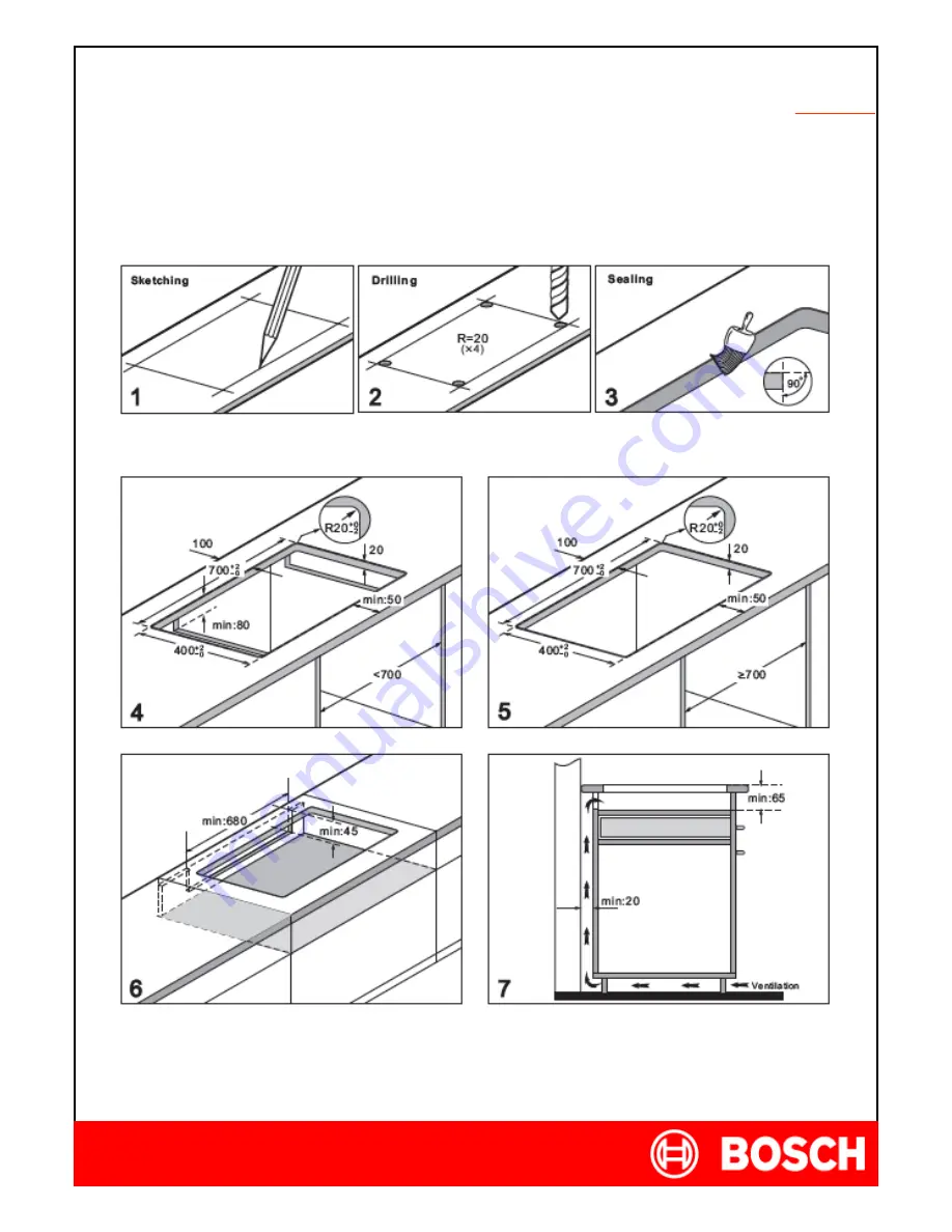 Bosch PMI968MS Installation And Operation Instruction Manual Download Page 10