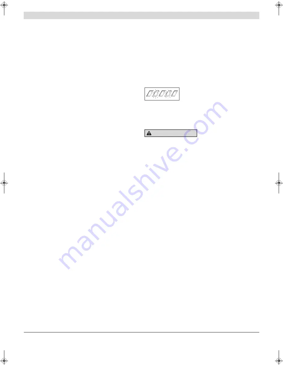 Bosch PowerPack 400 Owner'S Manual Download Page 22